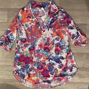 HEIMISH USA Floral Multicolor Blouse